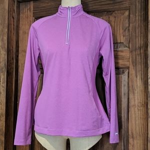 Slazenger Gold Proformance zip top